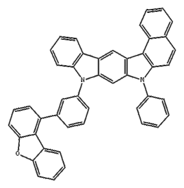 Benz[g]indolo[2,3-b]carbazole, 9-[3-(1-dibenzofuranyl)phenyl]-7,9-dihydro-7-phenyl-