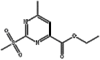 Ethyl 6-methyl-2-(methylsulfonyl)pyrimidine-4-carboxylate