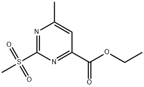 Ethyl 6-methyl-2-(methylsulfonyl)pyrimidine-4-carboxylate