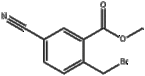 2-bromomethyl-5-cyano-benzoic acid methyl ester