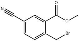 2-bromomethyl-5-cyano-benzoic acid methyl ester