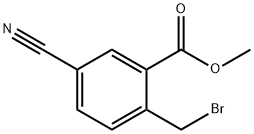 2-bromomethyl-5-cyano-benzoic acid methyl ester