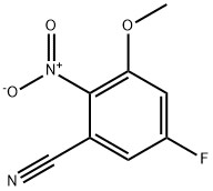 5-fluoro-3-methoxy-2-nitrobenzonitrile