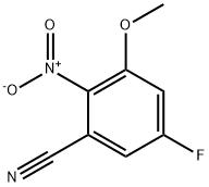 5-fluoro-3-methoxy-2-nitrobenzonitrile