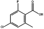4-CHLORO-2-FLUORO-6-METHYLBENZOIC ACID