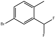 2-bromo-4-(difluoromethyl)toluene