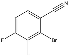 2-bromo-4-fluoro-3-methylbenzonitrile