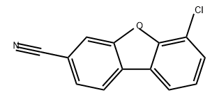 6-Chloro-3-dibenzofurancarbonitrile