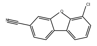 6-Chloro-3-dibenzofurancarbonitrile