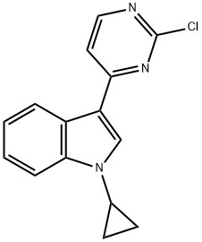 3-(2-Chloropyrimidin-4-yl)-1-cyclopropyl-1H-indole