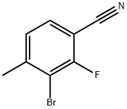 3-bromo-2-fluoro-4-methylbenzonirile