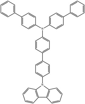 N,N-Bis([1,1'-biphenyl]-4-yl)-4'-(9H-carbazol-9-yl)[1,1'-biphenyl]-4-amine