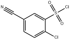 2-chloro-5-cyanophenylsulfonyl chloride