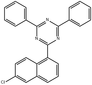 2-(6-chloro-1-naphthalenyl)-4,6-diphenyl-1,3,5-Triazine