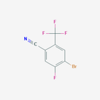 4-bromo-5-fluoro-2-(trifluoromethyl)benzonitrile