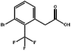 3-BROMO-2-(TRIFLUOROMETHYL)PHENYLACETIC ACID