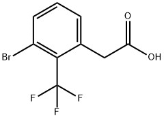 3-BROMO-2-(TRIFLUOROMETHYL)PHENYLACETIC ACID