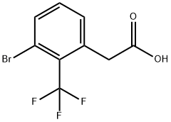 3-BROMO-2-(TRIFLUOROMETHYL)PHENYLACETIC ACID