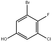 3-bromo-5-chloro-4-fluorophenol