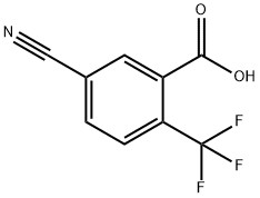 5-Cyano-2-(trifluoromethyl)benzoic acid