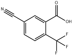 5-Cyano-2-(trifluoromethyl)benzoic acid