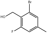 2-bromo-6-fluoro-4-methylbenzyl alcohol