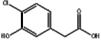 4-chloro-3-hydroxyphenylacetic acid