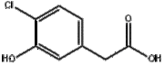 4-chloro-3-hydroxyphenylacetic acid