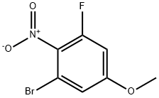 3-bromo-5-fluoro-4-nitroanisole