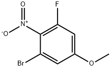 3-bromo-5-fluoro-4-nitroanisole