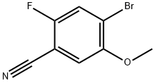 4-bromo-2-fluoro-5-methoxybenzonitrile