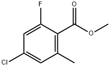 Methyl4-chloro-2-fluoro-6-methylbenzoate