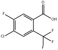 4-chloro-5-fluoro-2-(trifluoromethyl)benzoic acid