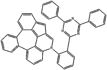 3H-3-Azadibenzo[g,ij]naphth[2,1,8-cde]azulene, 3-[2-(4,6-diphenyl-1,3,5-triazin-2-yl)phenyl]-