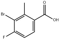 3-bromo-4-fluoro-2-methylbenzoic acid