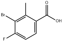 3-bromo-4-fluoro-2-methylbenzoic acid