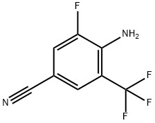 4-amino-3-fluoro-5-(trifluoromethyl)benzonitrile