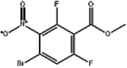 methyl 4-bromo-2,6-difluoro-3-nitrobenzoate