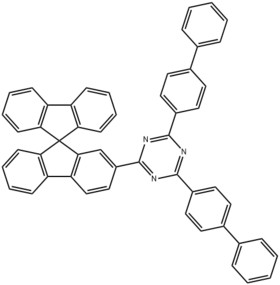 2,4-Bis([1,1'-biphenyl]-4-yl)-6-(9,9'-spirobi[9H-fluoren]-2-yl)-1,3,5-triazine