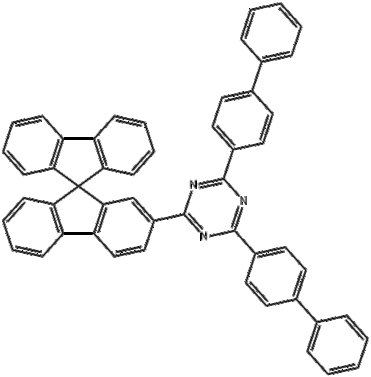 2,4-Bis([1,1'-biphenyl]-4-yl)-6-(9,9'-spirobi[9H-fluoren]-2-yl)-1,3,5-triazine