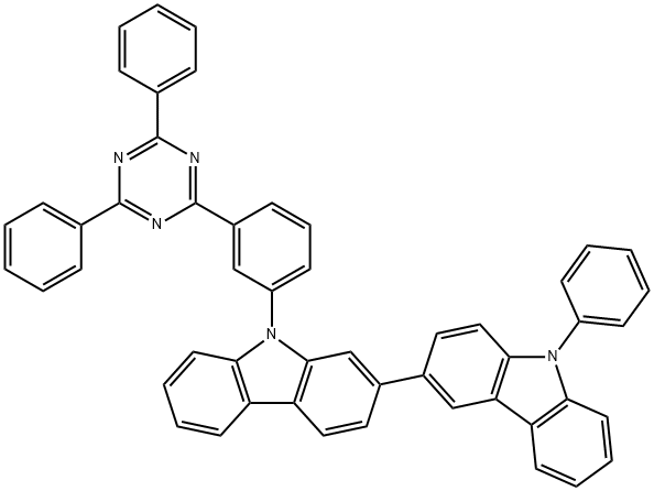 2,3'-Bi-9H-carbazole, 9-[3-(4,6-diphenyl-1,3,5-triazin-2-yl)phenyl]-9'-phenyl-