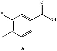 3-broMo-5-fluoro-4-Methylbenzoic acid