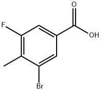 3-broMo-5-fluoro-4-Methylbenzoic acid