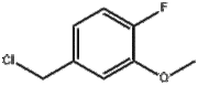 3-Methoxy-4-fluorobenzyl chloride