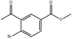 METHYL 4-BROMO-3-ACETYLBENZOATE