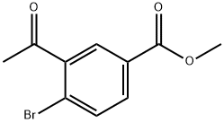 METHYL 4-BROMO-3-ACETYLBENZOATE