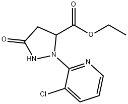 Ethyl 1-(3-chloro-2-pyridinyl)-3-pyrazolidone-5-carboxylate