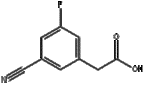 3-cyano-5-fluorophenylacetic acid