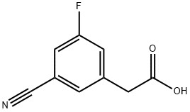 3-cyano-5-fluorophenylacetic acid