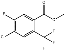 methyl 4-chloro-5-fluoro-2-(trifluoromethyl)benzoate